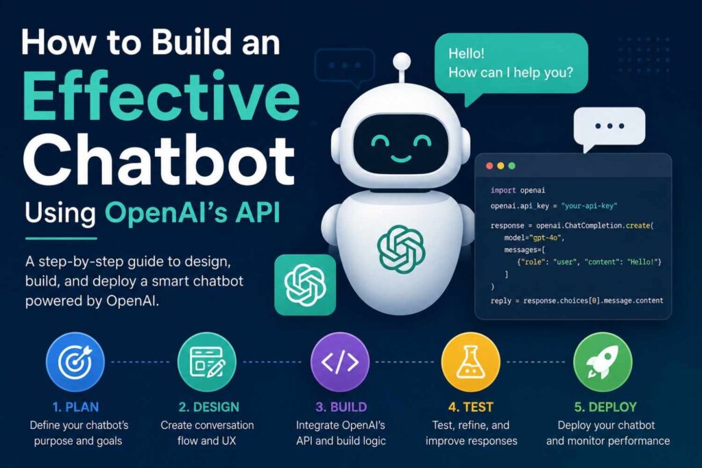How to Build an Effective Chatbot Using OpenAI’s API